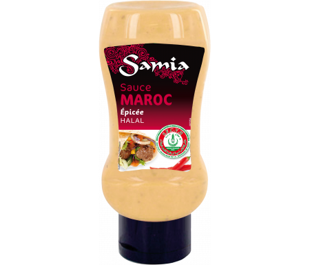 Sauce Maroc épicée Halal 350ml - SAMIA