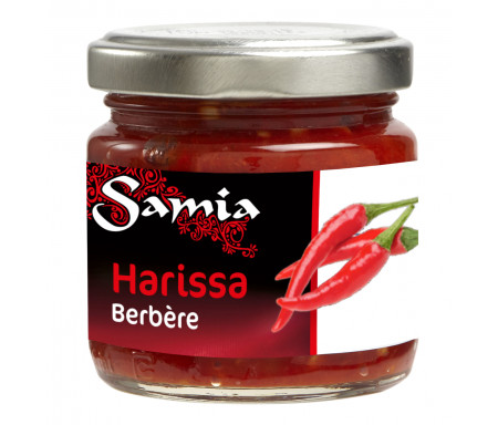 Harissa BERBÈRE douce à la Tomate 90gr - SAMIA