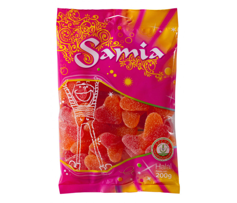 Bonbons halal bouteilles de cola SAMIA : le sachet de 200 g à Prix Carrefour