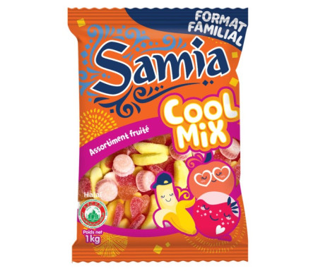 Bonbons Halal Jelly assortiment de 1kg - SAMIA
