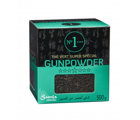 Thé N°1 *** GUNPOWDER 500gr - SAMIA