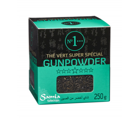 Thé N°1 *** GUNPOWDER 250gr - SAMIA