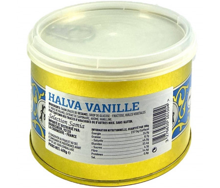 Halva à la Vanille (confiserie traditionnelle) 400gr - SAMIA