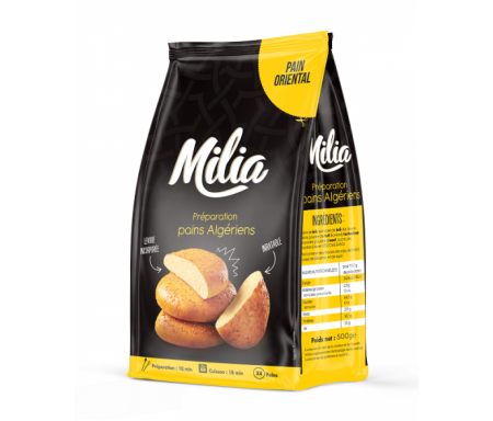 Préparation à mixer pour Pains Algériens 500gr - MILIA