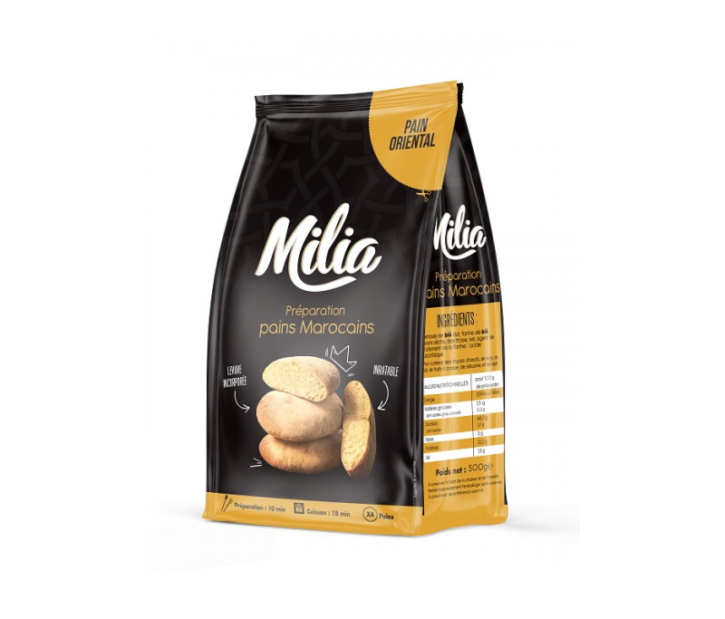 Préparation pour Pains Marocains 500gr - MILIA par chez Milia sur