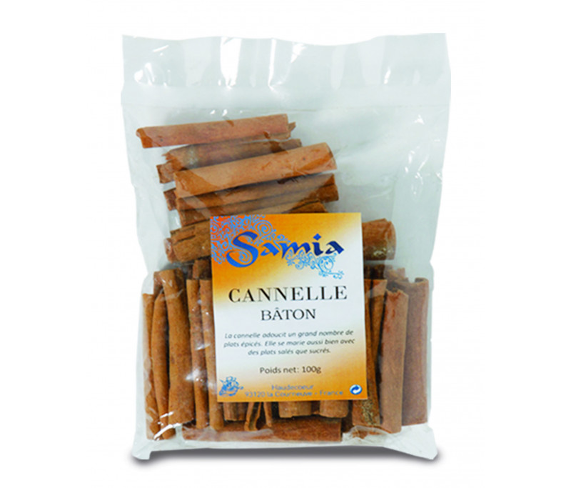 Cannelle en Bâton 6cm / Sachet de 100gr - SAMIA par chez Samia sur