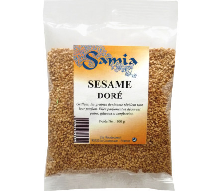 Sésame doré en Sachet de 100gr - SAMIA