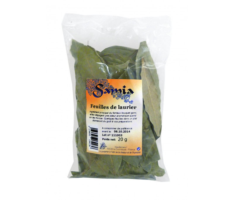 Feuilles de Laurier en Sachet de 20gr - SAMIA par chez Samia sur