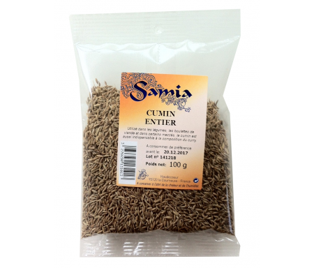 Cumin en poudre / moulu en Sachet de 100gr - SAMIA