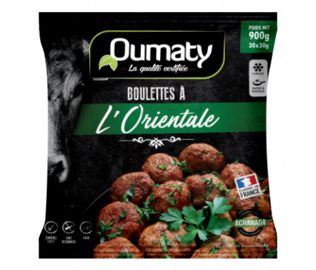 Boulette à l'Orientale Halal certifié Achahada 900g (30x30g) - Oumaty