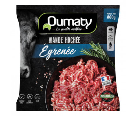 Viande hachée Égrenée Halal certifié Achahada 800g - Oumaty