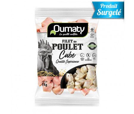 Filet de Poulet Halal certifié Achahada - Sachet de 1kg (surgelé) - Oumaty