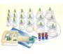 Pack Saignée (Hijama) 18 Pièces / Kit ventouses pour saignée de bonne Qualité - Al Badil