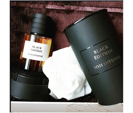 Parfum Musc Premium "Black Edition" Senteur Bois - 50ml