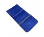 Tapis de Prière Pliable Confort avec Dossier (Support du dos et des genoux) - Bleu