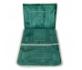 Tapis de Prière Pliable Confort avec Dossier (Support du dos et des genoux) - Vert