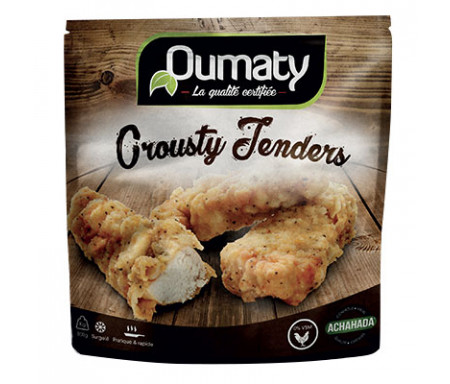 Crousty Tenders au Poulet Halal certifié Achahada - Sachet 800gr (surgelé) - Oumaty