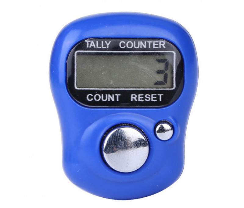 Tasbih Chapelet compteur Electronique LCD - Bleu par chez Non spécifié sur