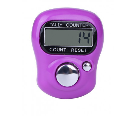 Tasbih Chapelet compteur Electronique LCD - Violet