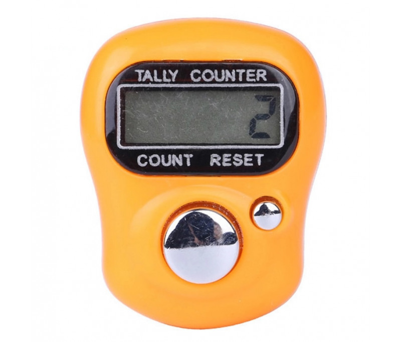 Tasbih Chapelet compteur Electronique LCD - Orange par chez Non