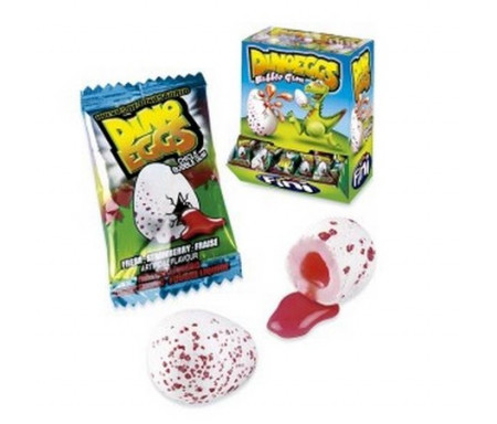 Oeufs de Dinosaure (Dino Eggs) en Chewing gum Halal 5gr - FINI