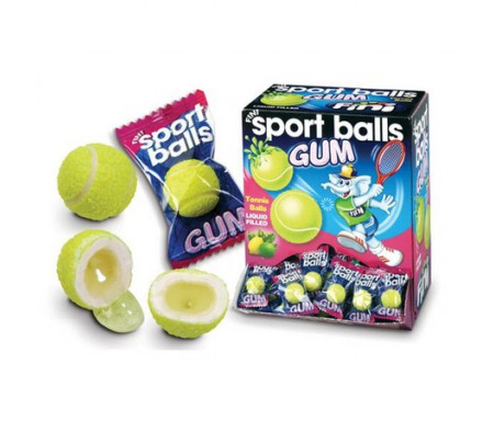 Balles de Tennis en Chewing gum Halal 5gr - FINI