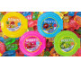 Pack de 3 x Chewing-gum Halal en rouleau (Bing-Bong gum) Frais / Passion / Tutti Frutti - 120gr (3 x 40g) - Bebeto