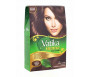 Henné Noir pour Coloration des Cheveux "Natural Brown" sans Ammoniaque (6 sachets x 10gr) - Vatika