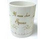 Mug "A mon cher époux. De la part de ton épouse qui t'aime." (Coeurs en arabesques)