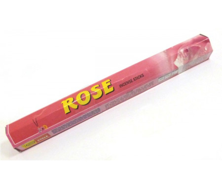 Encens en Bâtonnets parfum Rose (Rose Incense Sticks) en bâtonnets