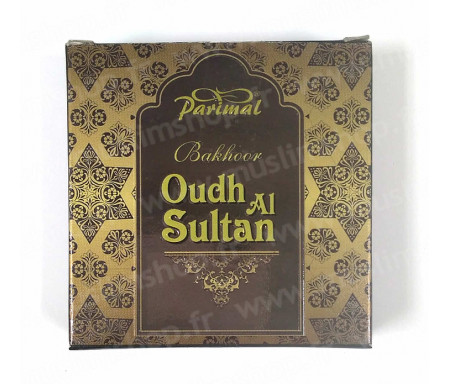 Encens Bakhour carré "Oud Al-Sultan" Parimal Original