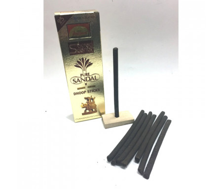 Encens Naturel Pure Sandal - Dhoop Sticks 25 gr (Incense Sticks)
