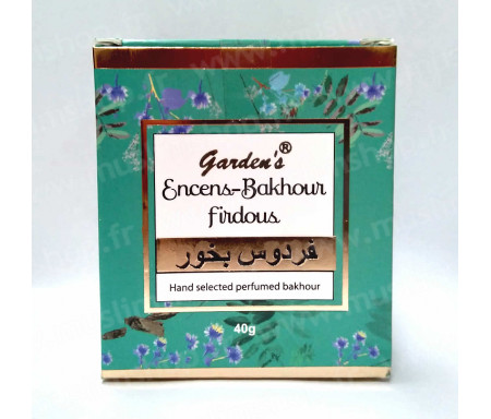 Encens Bakhour "Firdous" Garden's Original