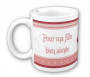 Mug "Pour ma fille bien aimée" - إلى ابنتي الحبيبة