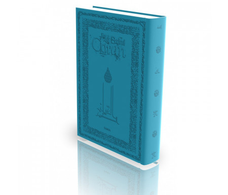 Le Coran - Traduit et annoté par Abdallah Penot - Couverture Daim cartonnée et bordure dorée - Coloris Noir