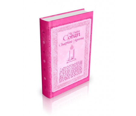 Chapitre Amma format poche - Couverture cartonnée - Français / Arabe / Phonétique - Couleur rose