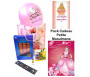 Pack Cadeau Petite Musulmane : Tablette - Livres de prière et de Coloriage - Bonbons Halal - Parfum Musc - Ballon Règle alphabet (Spécial filles/fillettes)