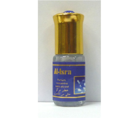  Parfum concentré sans alcool Musc d'Or "Al-Isra" (3 ml) - Mixte