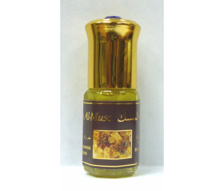  Parfum concentré sans alcool Musc d'Or "Rouh Al-Musc" (3 ml) - Mixte