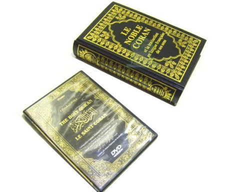 Pack Livre + DVD Le Noble Coran (pour l'apprentissage du Coran par les francophones)