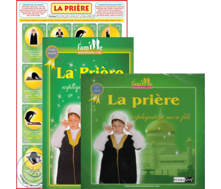 Pack La prière expliquée à mon Fils (Livre + CD + poster +Tapis enfant)