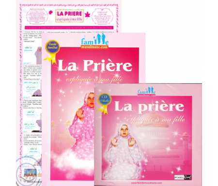 Pack : La prière expliquée à ma fille (Livre + CD + Poster + Tapis enfant)