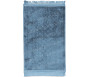 Tapis de Prière épais antidérapant et ultra-doux - Grande taille (80 x 120 cm) unis avec incrustations Arcade finition Luxe - Bleu ardoise