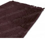 Tapis de Prière épais antidérapant et ultra-doux - Grande taille (80 x 120 cm) unis avec incrustations Arcade finition Luxe - Chocolat