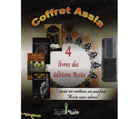 Coffret Assia 4 livres + 1 parfum