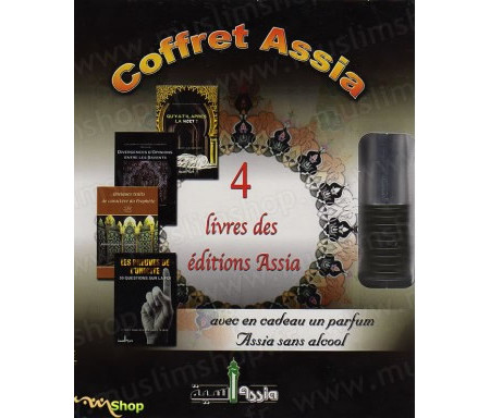Coffret Assia 4 livres + 1 parfum