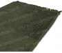 Tapis de Prière épais antidérapant et ultra-doux - Grande taille (80 x 120 cm) unis avec incrustations Arcade finition Luxe - Vert