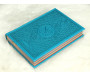 Le Coran Arc-en-ciel version arabe (Lecture Hafs) - Couverture couleur bleu clair de luxe - Rainbow القرآن الكريم