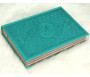 Le Coran Arc-en-ciel version arabe (Lecture Hafs) - Couverture couleur Vert-bleu de luxe - Arabic Rainbow Quran - القرآن الكريم