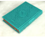 Le Coran Arc-en-ciel version arabe (Lecture Hafs) - Couverture couleur Vert-bleu de luxe - Arabic Rainbow Quran - القرآن الكريم